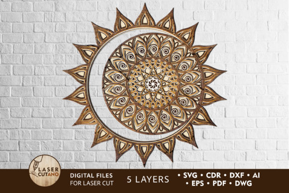 Download Multilayer Cut Files SOLAR ECLIPSE - Multilayer cut files Collection