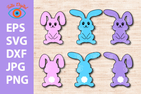 Download Cute Easter Bunny Design - Premium Bundle