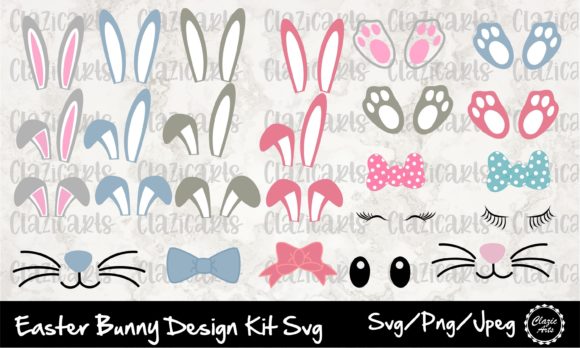 Download Easter Bunny Design Kit Svg - Premium Bundle